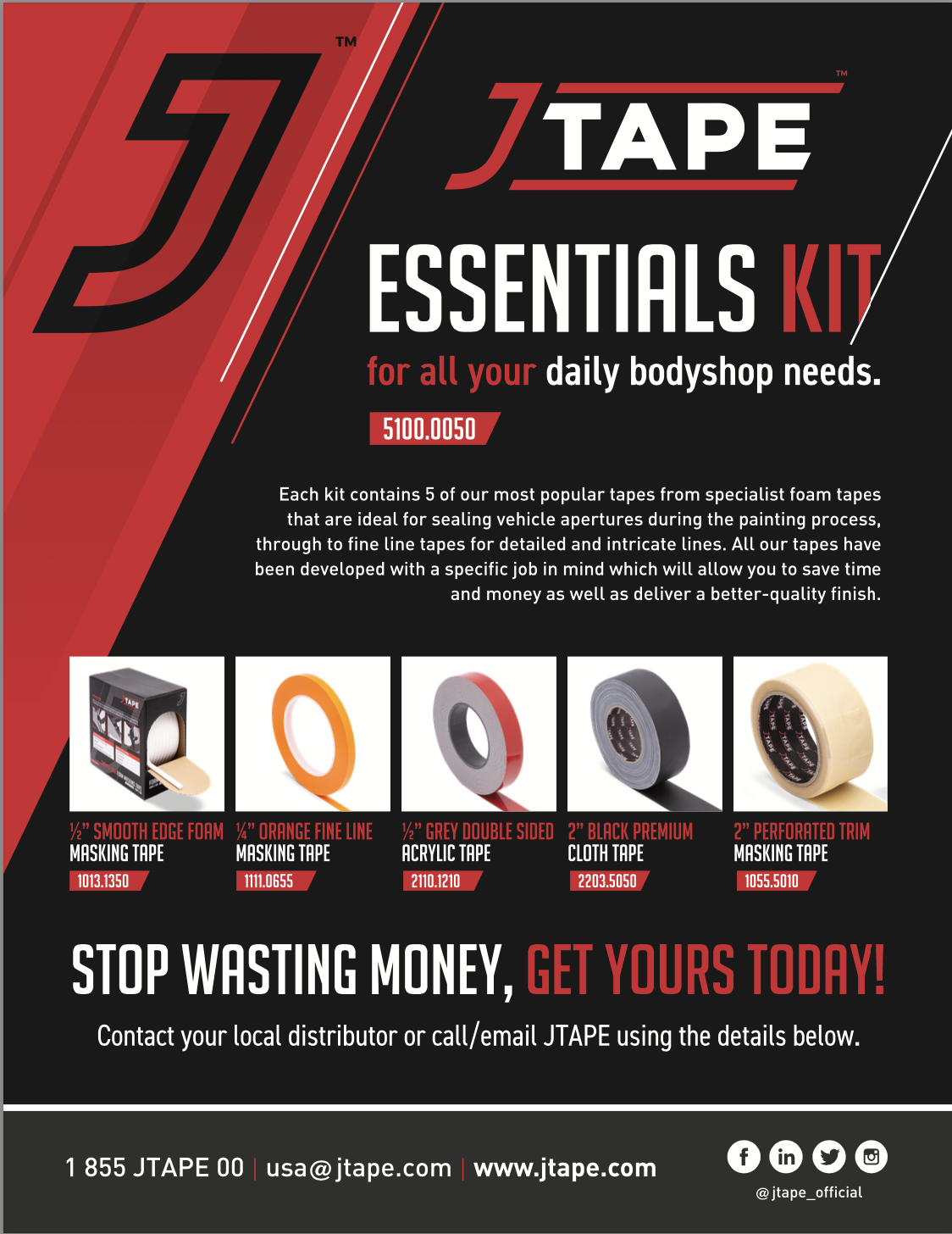 JTape Essentials Promo