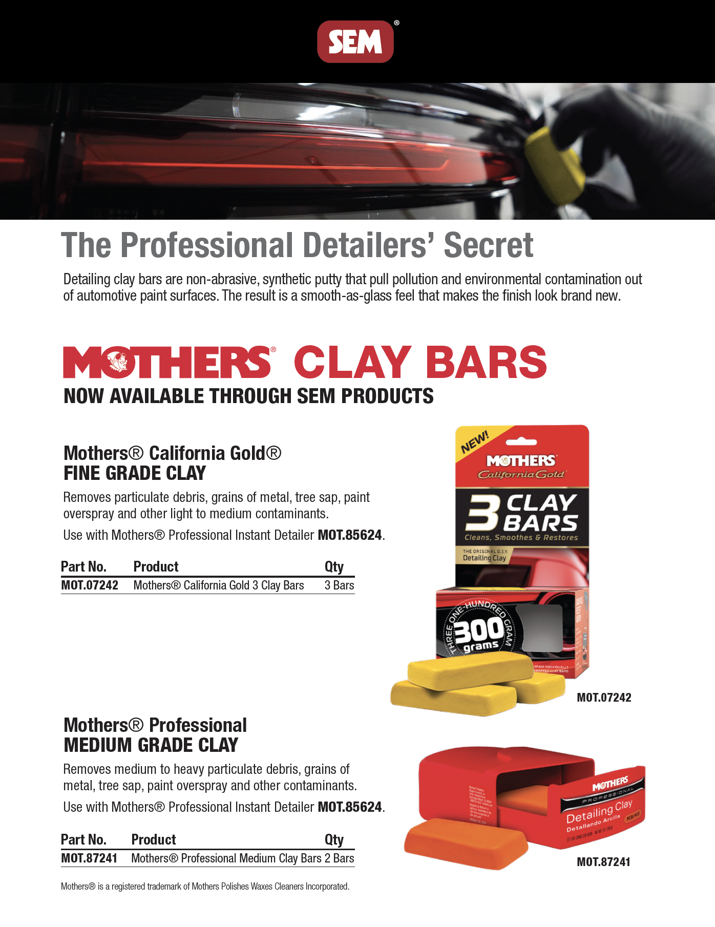 Mothers Clay Bar